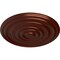 Ekena Millwork Carton Ceiling Medallion (For Canopies up to 3 3/4"), 17 3/4"OD x 1 3/8"P, Antique Copper CM18CAACS - alternate 3